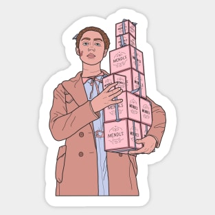 Agatha - The Grand Budapest Hotel Sticker